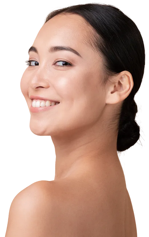 Welcoming beautiful woman